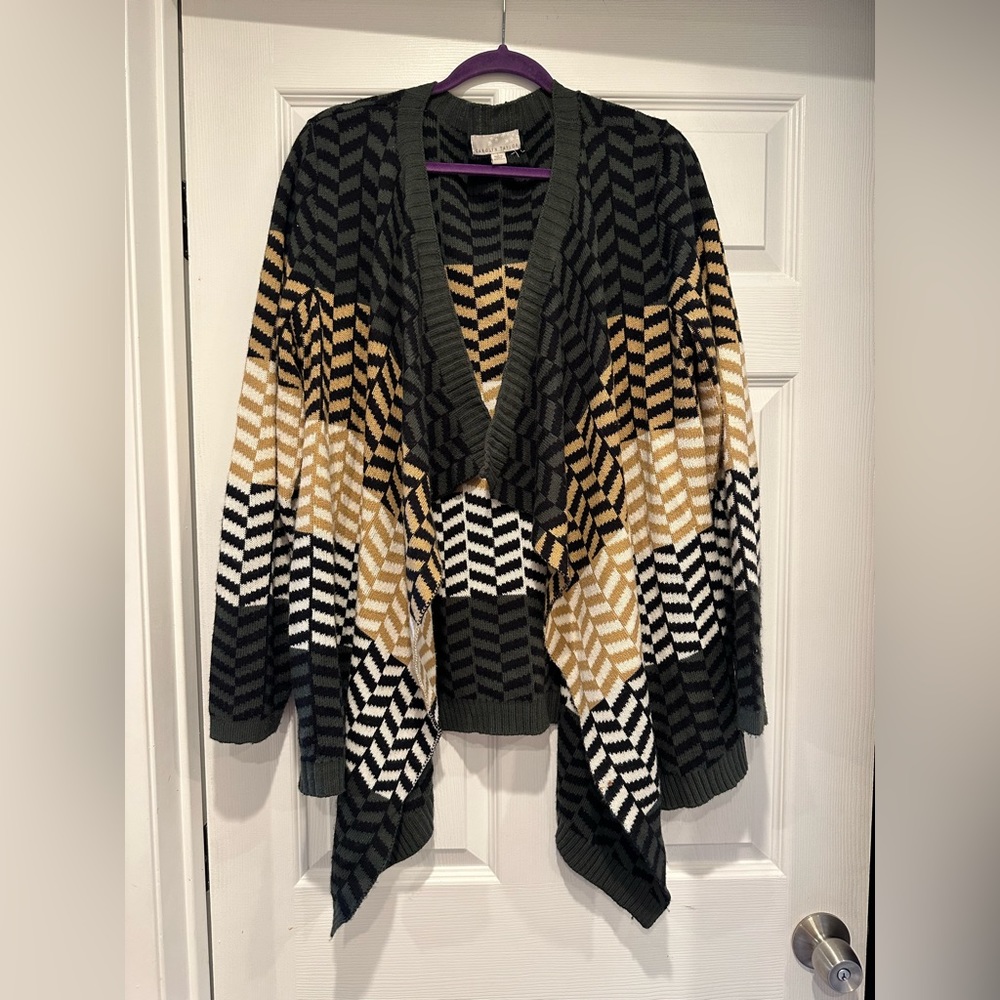 Carolyn Taylor Women Cardigan Sweater Size Large